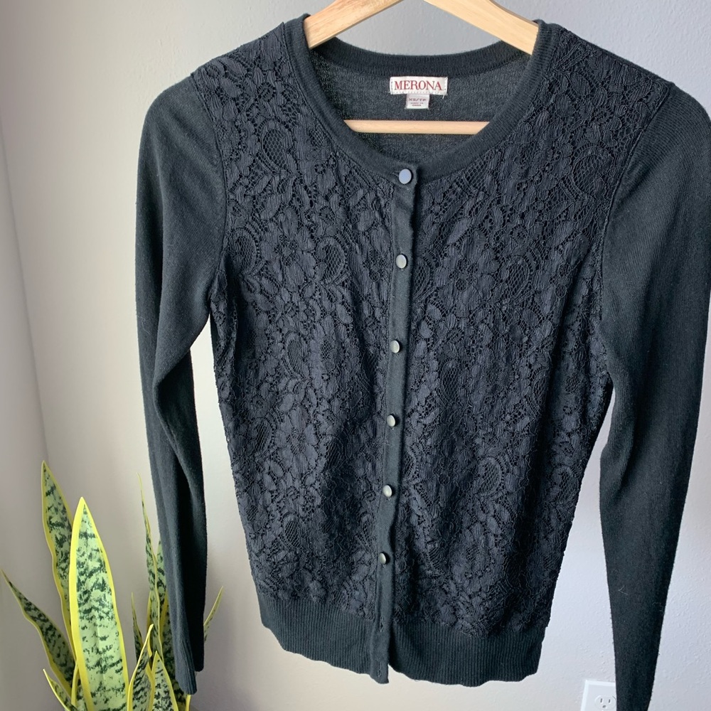 Merona Lace Cardigan